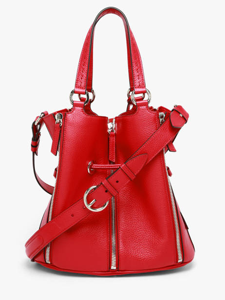 Sac Porté Main 150 Ans Cuir Lancel Rouge 150 ans A14098 vue secondaire 5