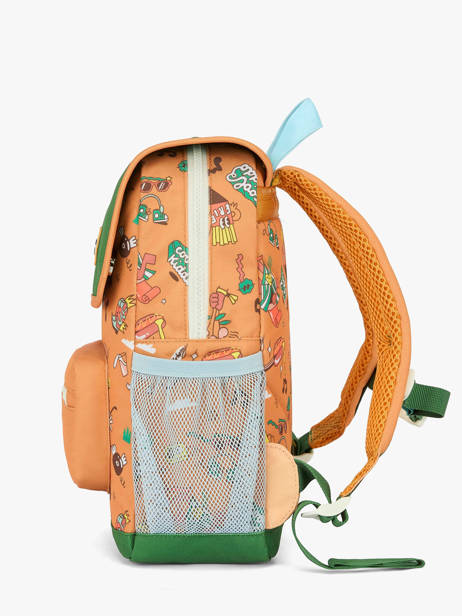 Sac à Dos Hello hossy Marron cool kids S6 vue secondaire 2