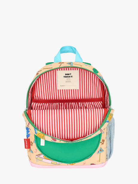 Sac à Dos Hello hossy Marron cool kids PO25 vue secondaire 3