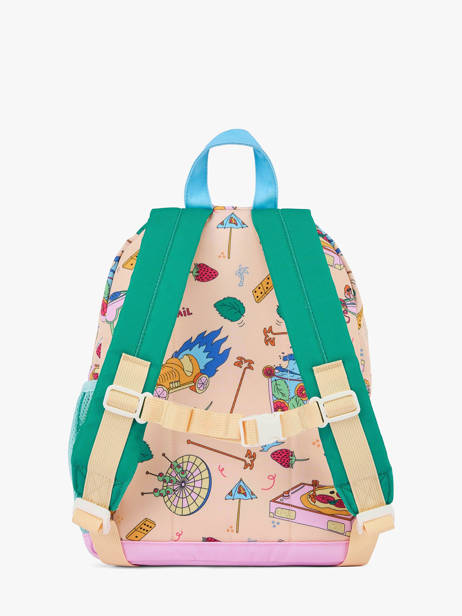 Sac à Dos Hello hossy Marron cool kids PO25 vue secondaire 4