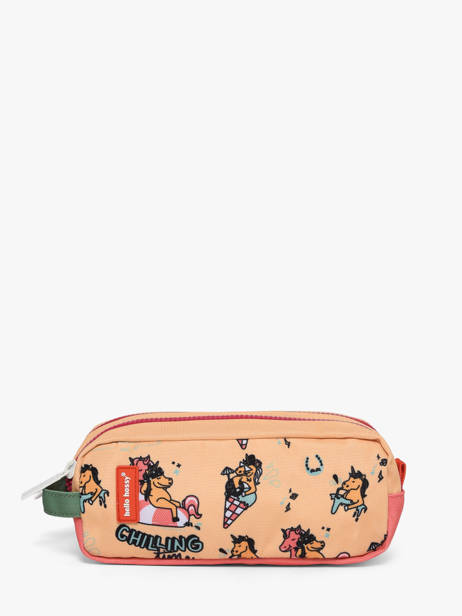 Trousse 2 Compartiments Cool Kids Hello hossy Marron cool kids P