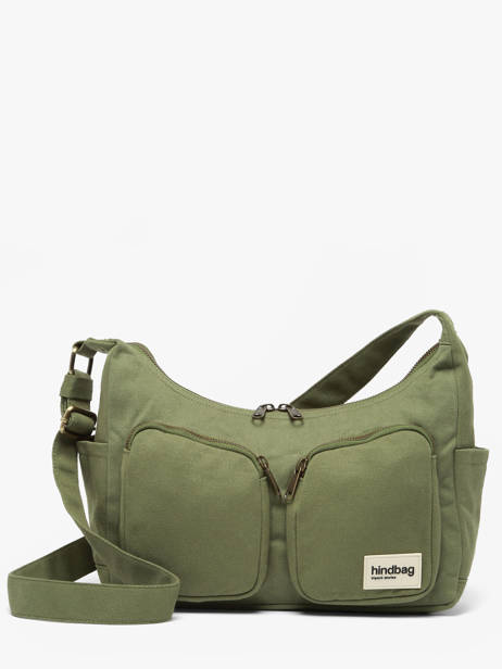 Sac Bandoulière Best Seller Coton Hindbag Vert best seller EMILE
