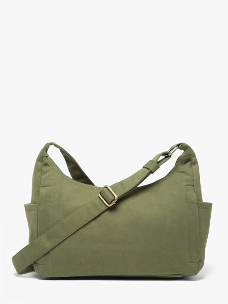 Sac Bandoulière Best Seller Coton Hindbag Vert best seller EMILE vue secondaire 3