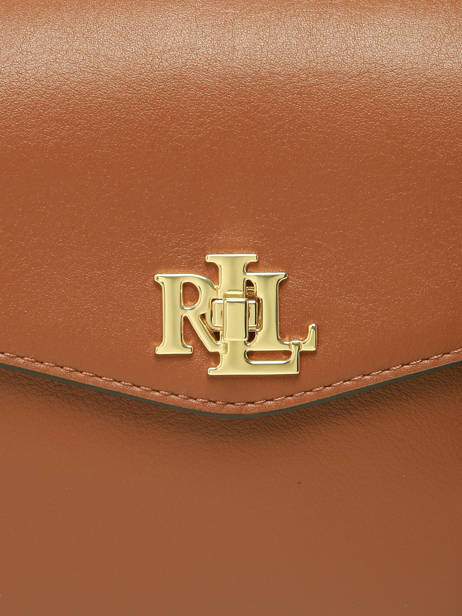 Sac Porté Main Farrah Cuir Lauren ralph lauren Marron farrah 31P11738 vue secondaire 5