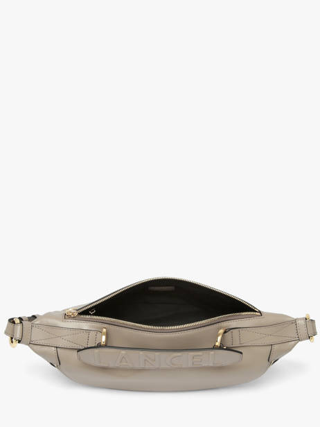 Sac Bandoulière S Origami Cuir Lancel Gris origami A12527 vue secondaire 3