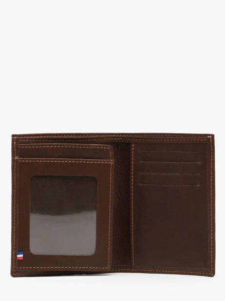 Wallet Leather Etrier Brown oil EOIL748 other view 1