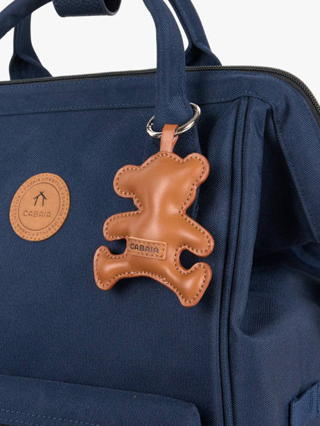 Keychain Cabaia Brown accessoire CHARMS other view 1