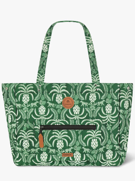 Sac Porté épaule A4 Adventurer Polyester Recyclé Cabaia Vert adventurer TOTEBAGL