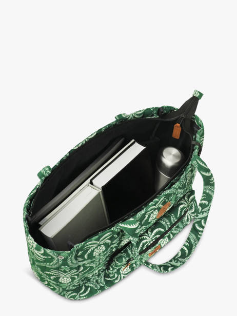 Sac Porté épaule A4 Adventurer Polyester Recyclé Cabaia Vert adventurer TOTEBAGL vue secondaire 2