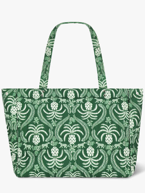 Sac Porté épaule A4 Adventurer Polyester Recyclé Cabaia Vert adventurer TOTEBAGL vue secondaire 3