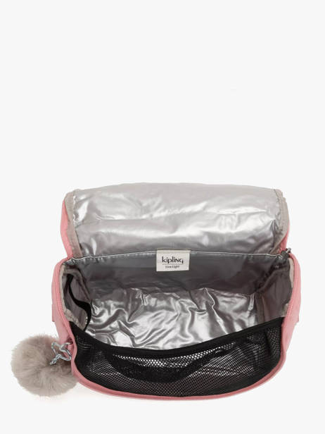 1 Compartment Pouch Kipling Pink back to school K15289 other view 1