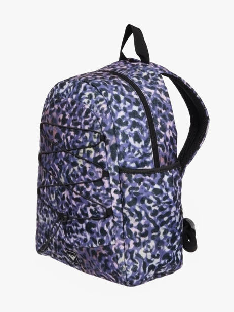 Sac à Dos 2 Compartiments Roxy Violet back to school RJBP5052 vue secondaire 2