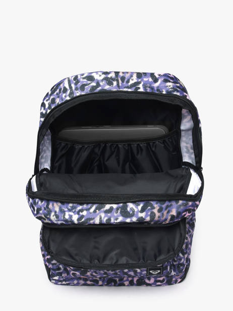 Sac à Dos 3 Compartiments Roxy Violet back to school RJBP4885 vue secondaire 3