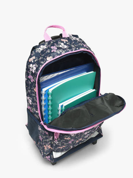 Sac A Dos à Roulettes 1 Compartiment Rip curl Bleu mixed 53WBA vue secondaire 3