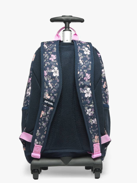 Sac A Dos à Roulettes 1 Compartiment Rip curl Bleu mixed 53WBA vue secondaire 4