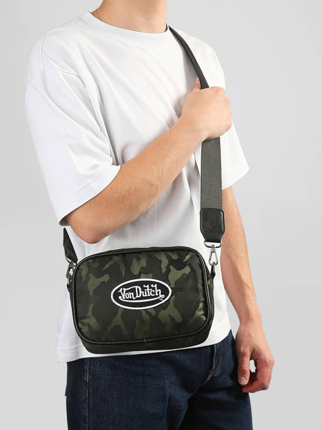 Shoulder Bag Mell Nylon Von dutch Green bags MELL other view 1