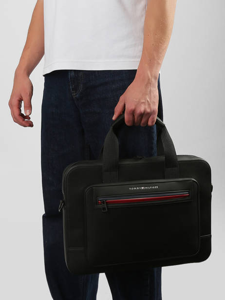 Business Bag Tommy hilfiger Black th foundation AM14158 other view 1