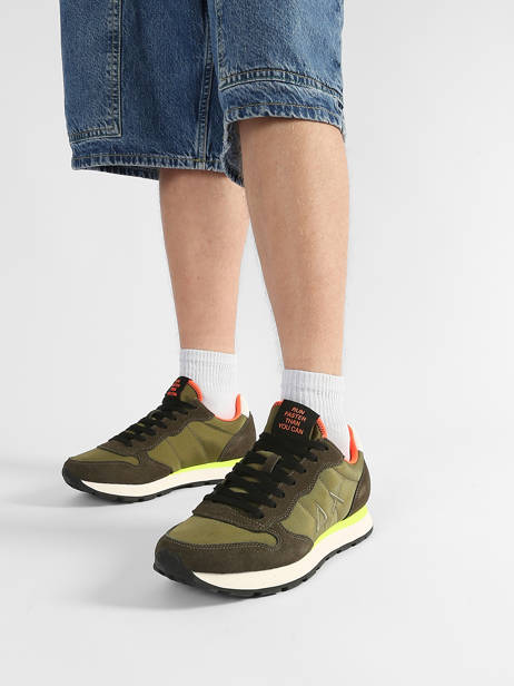 Sneakers Sun68 Vert men Z3610219 vue secondaire 1