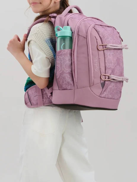 Sac à Dos 2 Compartiments Satch Rose pack 1582 vue secondaire 1
