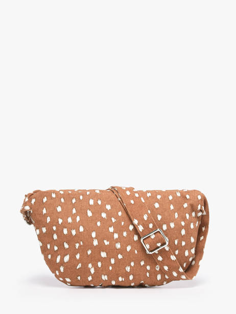 Le Sac Banane Custine Coton Recyclé Rivedroite Marron biche oh ma biche CUSTBICH vue secondaire 4