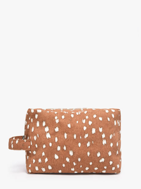 La Trousse Tournelles Xl Biche Coton Recyclé Rivedroite Marron biche oh ma biche TOUXBICH vue secondaire 2