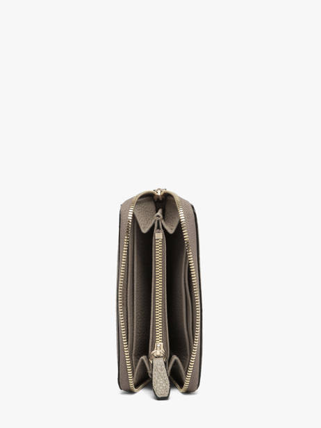 Portefeuille Ninon Cuir Lancel Gris ninon A14081 vue secondaire 1