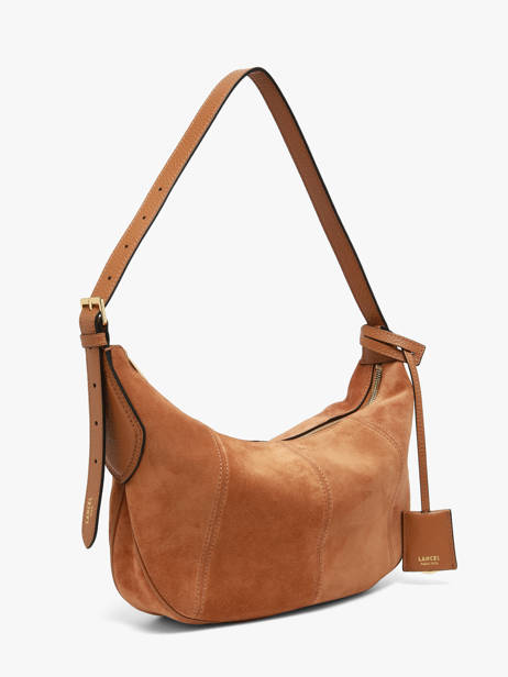 Sac Porté épaule Victoire Aspect Daim Lancel Marron victoire A14255 vue secondaire 2