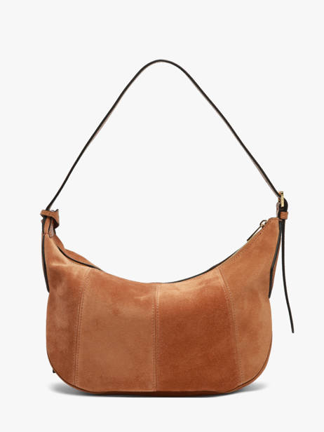 Sac Porté épaule Victoire Aspect Daim Lancel Marron victoire A14255 vue secondaire 5