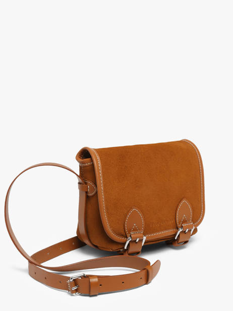 Small Leather Loulou Crossbody Bag Paul marius Brown la suite LOULSSUI other view 2