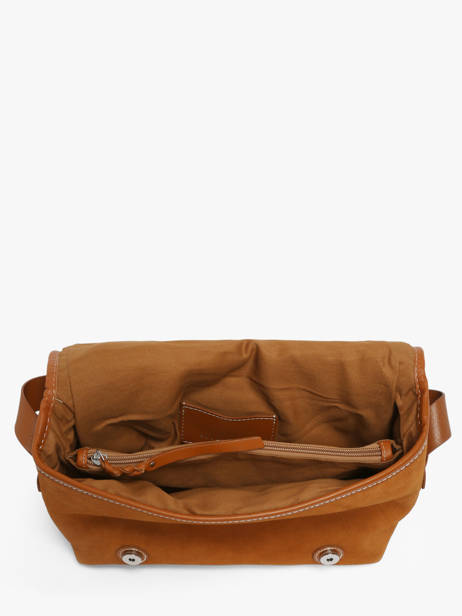 Sac Loulou La Suite Cuir Paul marius Marron la suite LOULOSUI vue secondaire 3