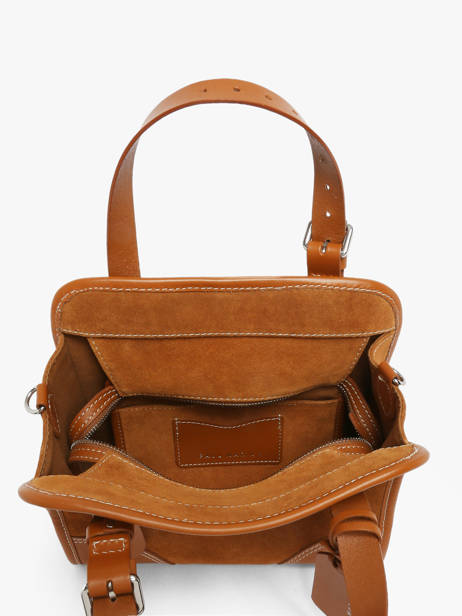 Sac Le Cabas S La Suite Cuir Paul marius Marron la suite CABSSSUI vue secondaire 3