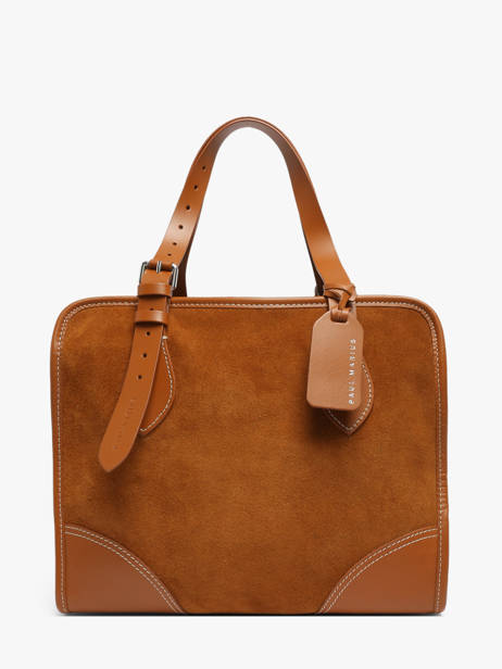 Sac Le Cabas La Suite Cuir Paul marius Marron la suite CABASSUI