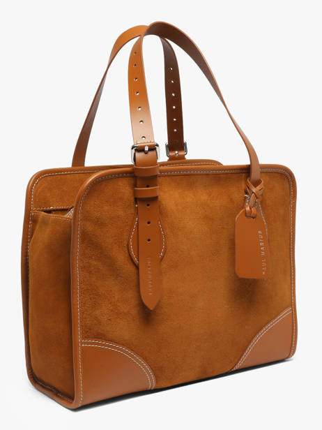 Sac Le Cabas La Suite Cuir Paul marius Marron la suite CABASSUI vue secondaire 2
