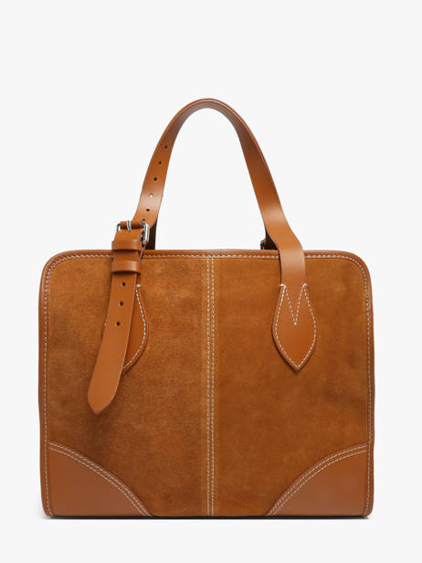 Sac Le Cabas La Suite Cuir Paul marius Marron la suite CABASSUI vue secondaire 4