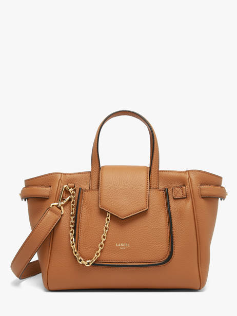Sac Porté Main Thea Cuir Lancel Marron thea A14221