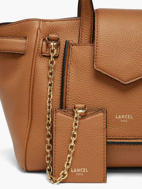 Sac Porté Main Thea Cuir Lancel Marron thea A14221 vue secondaire 3