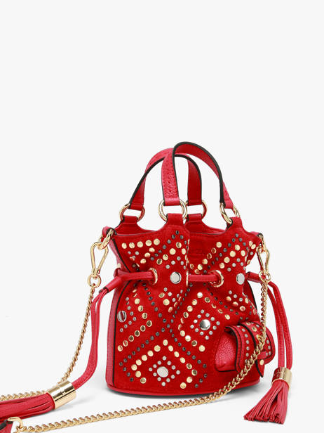 Sac Bandoulière 150 Ans Lancel Rouge 150 ans A14110 vue secondaire 2