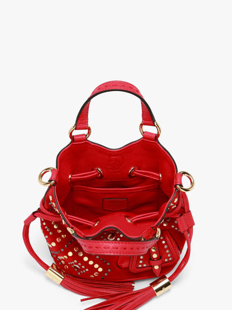 Sac Bandoulière 150 Ans Lancel Rouge 150 ans A14110 vue secondaire 4