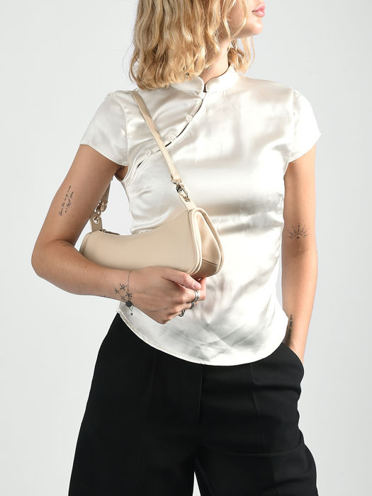 Longchamp Looong Messenger bag Beige