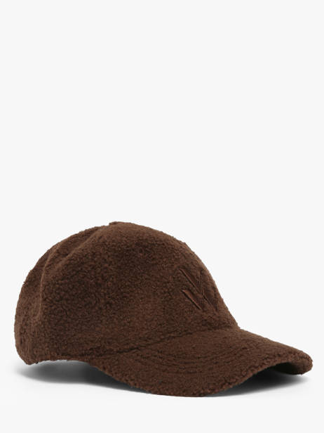 Casquette Vanessa wu Marron accessoires CA3054 vue secondaire 1