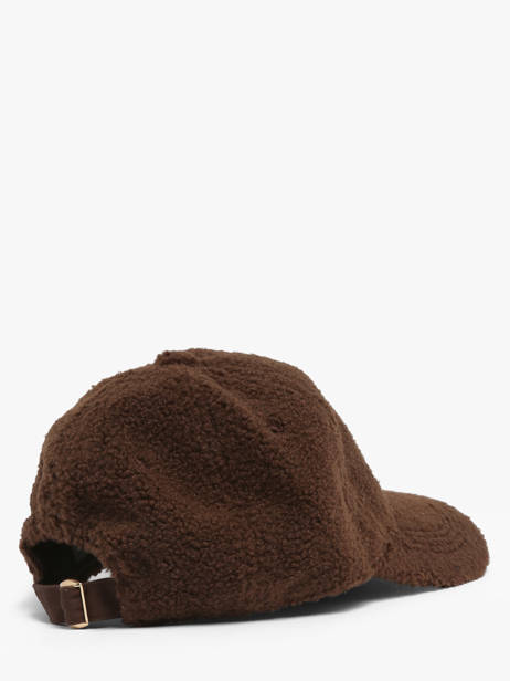 Casquette Vanessa wu Marron accessoires CA3054 vue secondaire 2