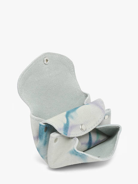 Porte-monnaie Le Gustave Tie & Dye Cuir Paul marius Multicolore tie & dye GUSTATIE vue secondaire 1