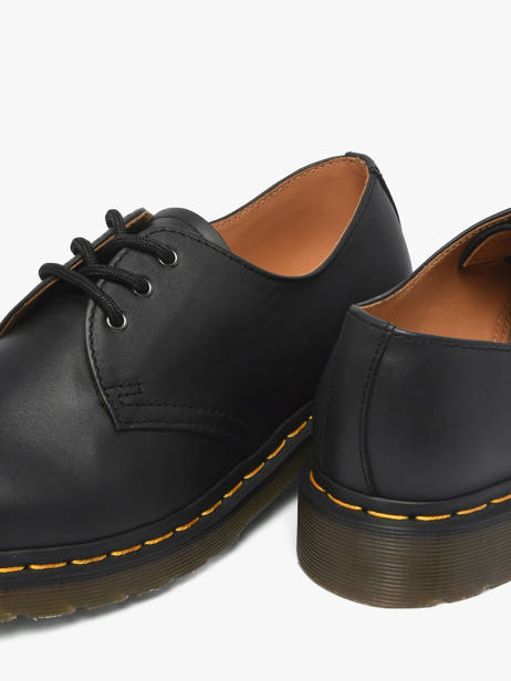 Chaussures Derbies En Cuir Dr martens Noir boy 11838001 vue secondaire 3