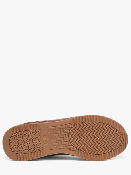 Sneakers Redskins Marron men LAKEN vue secondaire 4