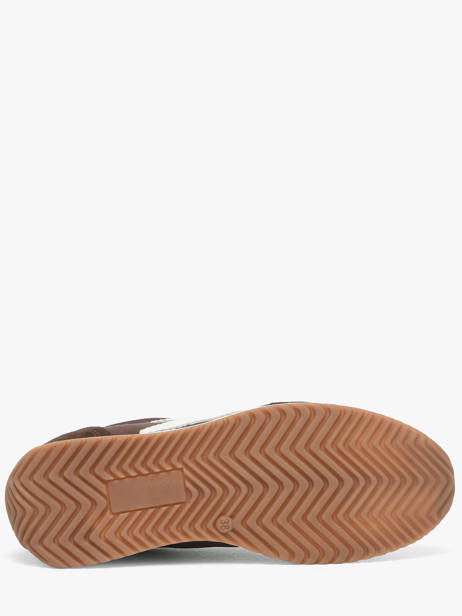 Sneakers June In Leather Semerdjian Brown women JUNEE278 other view 5