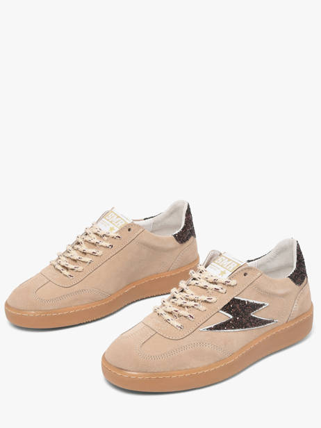 Sneakers Lee In Leather Semerdjian Pink women LEEE434 other view 2