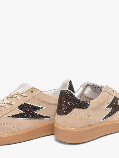 Sneakers Lee In Leather Semerdjian Pink women LEEE434 other view 3