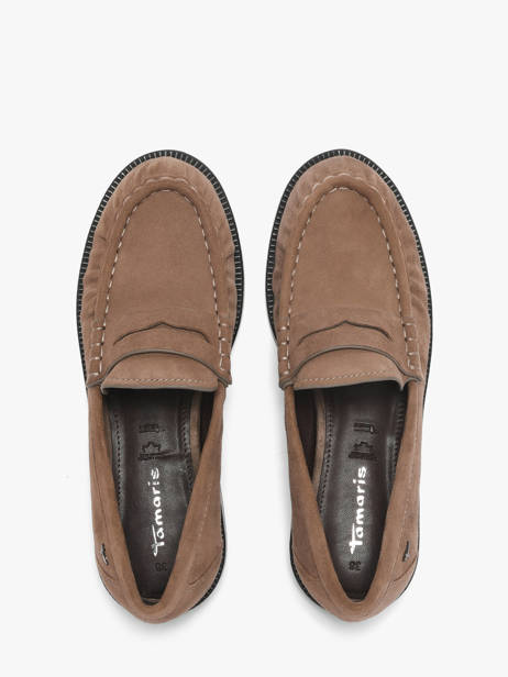 Mocassins En Cuir Tamaris Marron women 47 vue secondaire 4