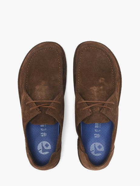 Derby Shoes In Leather Birkenstock Brown men 1033136 other view 3