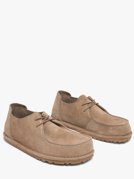 Chaussures Derbies En Cuir Birkenstock Beige men 1034384 vue secondaire 1